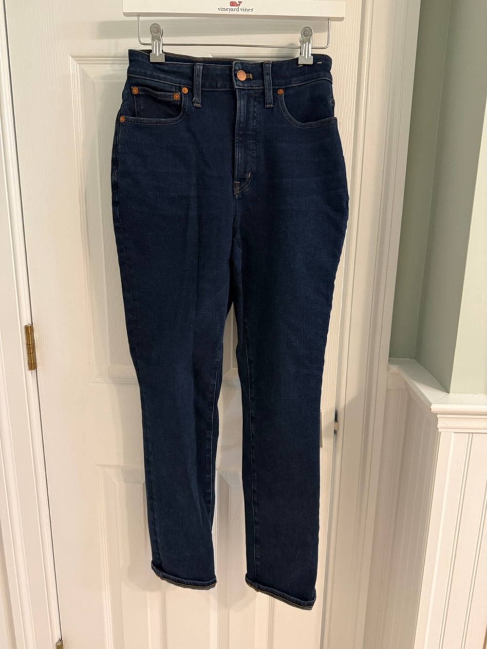 Madewell Classic High-Rise Women’s Jeans in Dark Indigo -27